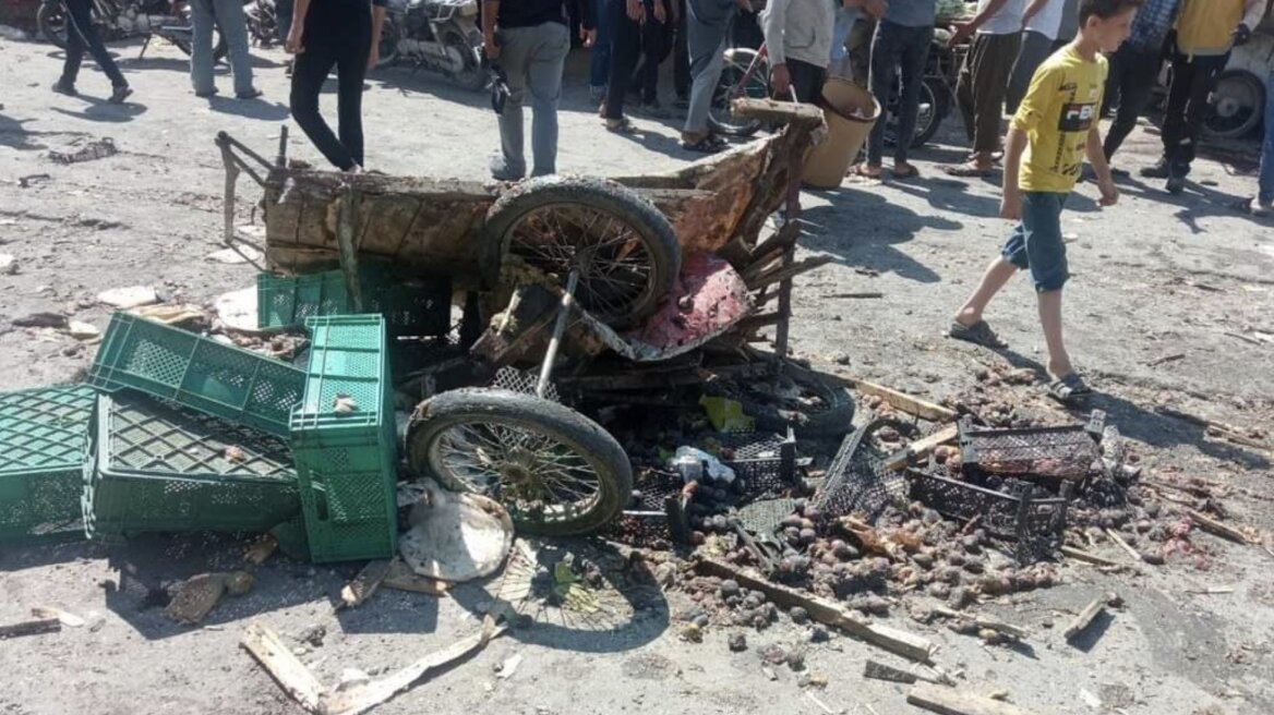 Συρία: Τουλάχιστον 9 νεκροί, μεταξύ τους 5 παιδιά, από επίθεση με ρουκέτα σε αγορά