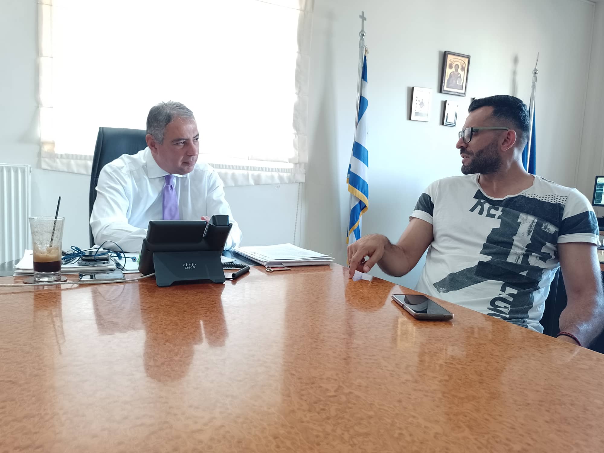 Ευχαριστίες της ΠΑΕ Παναχαϊκής στον Διοικητή της 6ης ΥΠΕ Γιάννη Καρβέλη