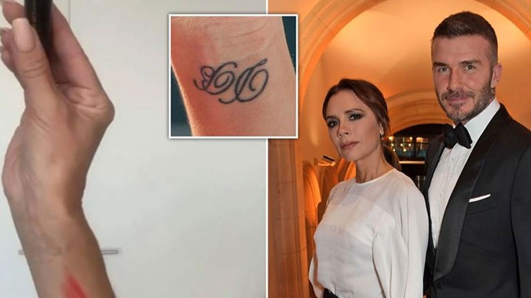 Victoria & David Beckham: Κρίση στον γάμο τους – Η Victoria έσβησε τατουάζ με τα αρχικά του συζύγου της