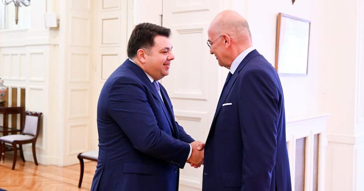 Ο Ν. Δένδιας ενημέρωσε τον Αμερικανό πρέσβη για τις εξελίξεις στην Ανατολική Μεσόγειο