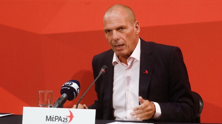 Γ. Βαρουφάκης: Το προοδευτικό μέτωπο χτίζεται πριν από τις εκλογές, όχι μετά την κάλπη