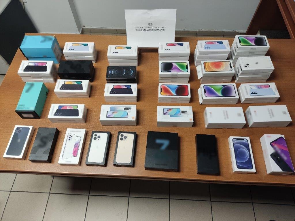 Ριφιφί σε κατάστημα: Έκλεψαν κινητά τηλέφωνα αξίας πολλών χιλιάδων ευρώ
