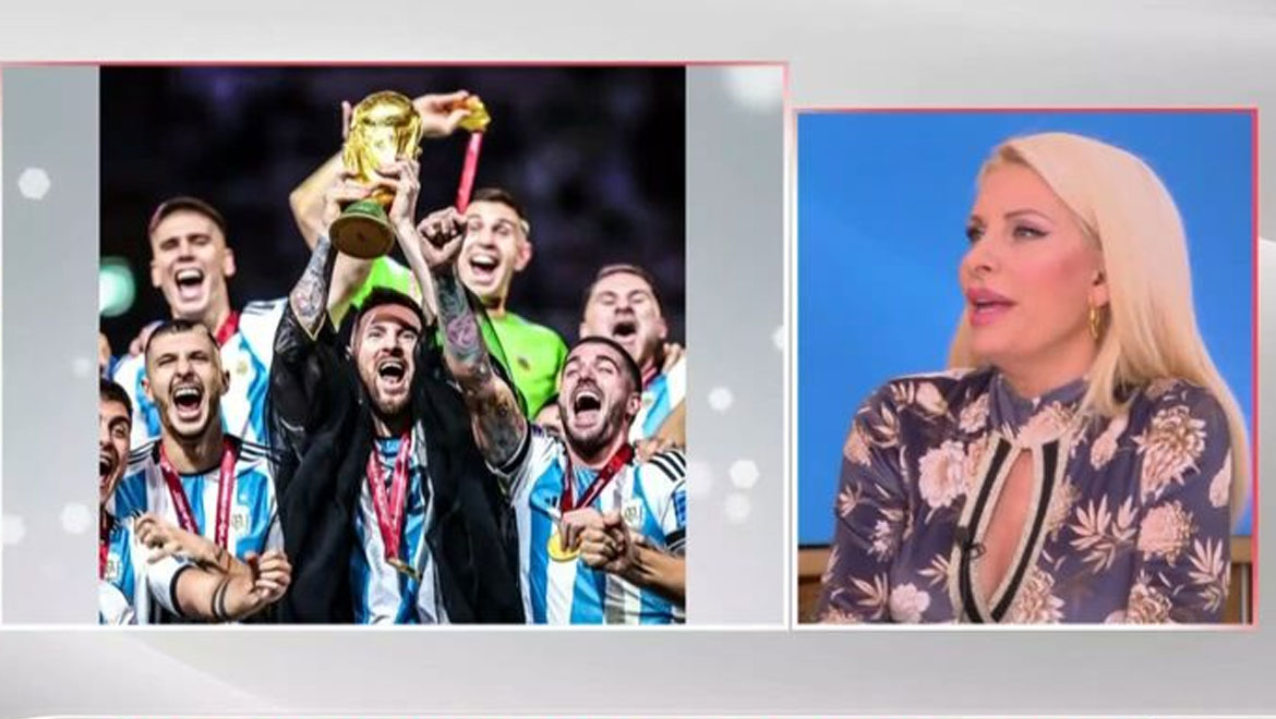 Ελένη Μενεγάκη: Ποιος είναι ο λόγος που ήθελε να κερδίσει η Γαλλία στον τελικό του Μουντιάλ;