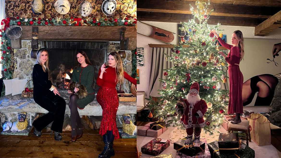 Ευγενία Νιάρχου: Χριστούγεννα στο Saint Moritz μαζί με την αδερφή της Ηλέκτρα