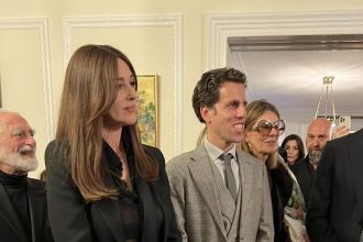 H Monica Bellucci στο Γενικό Προξενείο της Ελλάδας στη Νέα Υόρκη