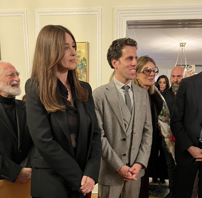 H Monica Bellucci στο Γενικό Προξενείο της Ελλάδας στη Νέα Υόρκη