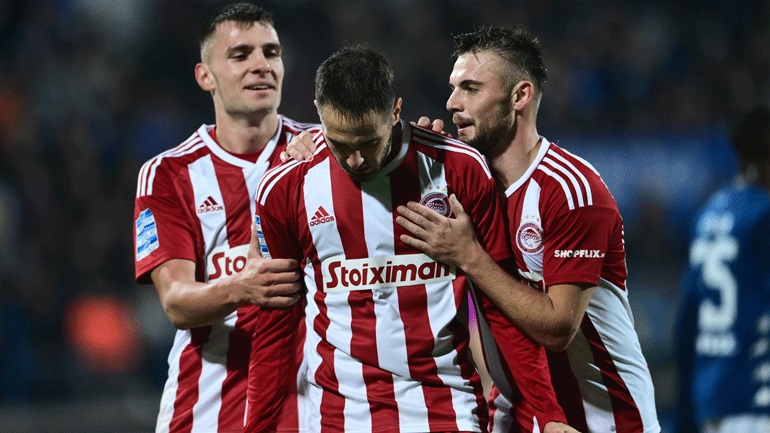 Ο Ολυμπιακός "καθάρισε" 2-0 τον Ιωνικό