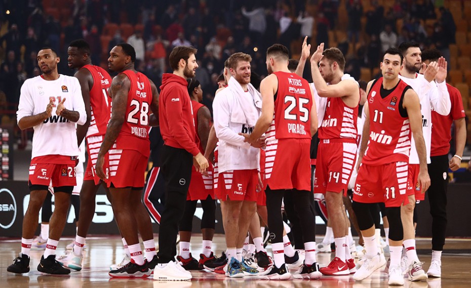 Ολυμπιακός - Αρμάνι Μιλάνο 82-66: Showtime και κορυφή για τον Θρύλο!