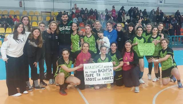 Τα κορίτσια της Ακαδημίας των Πάτρας νίκησαν και τον Ολυμπιακό Κερατσινίου