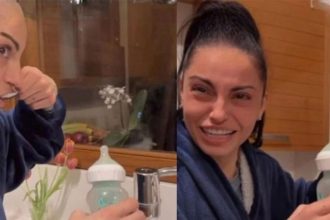 H Δήμητρα Αλεξανδράκη δοκίμασε να πιει από το μητρικό γάλα της Ιωάννας Τούνη