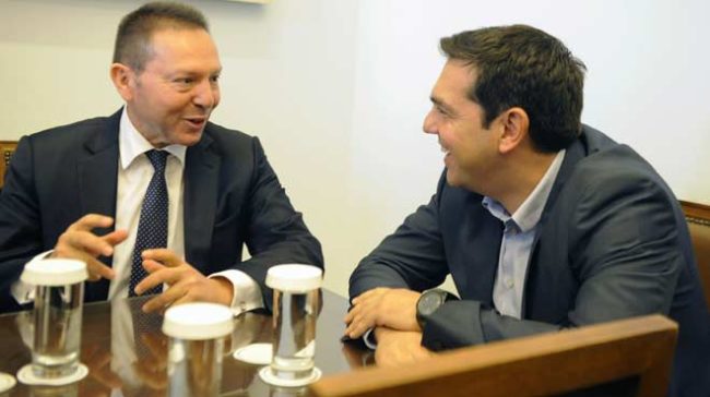 Πρώτη συνάντηση Αλέξη Τσίπρα με Γιάννη Στουρνάρα μετά από χρόνια