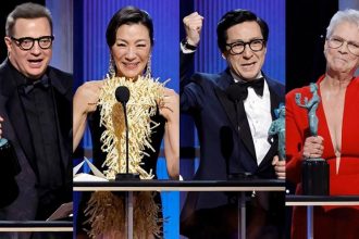 SAG Awards: «Τα πάντα όλα» και Μπρένταν Φρέιζερ οι μεγάλοι νικητές