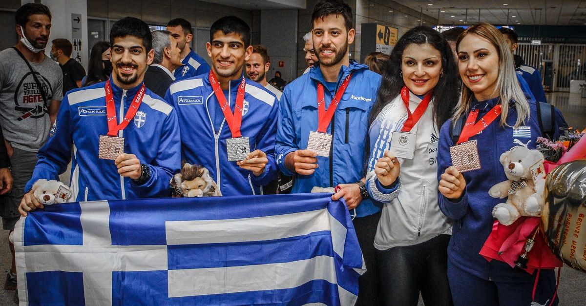 Πέντε μετάλλια η Ελλάδα στο Ευρωπαϊκό Καράτε