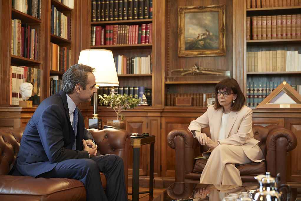 Το Σάββατο στις 11 ο Κυριάκος Μητσοτάκης στην Πρόεδρο της Δημοκρατίας για την προκήρυξη εκλογών