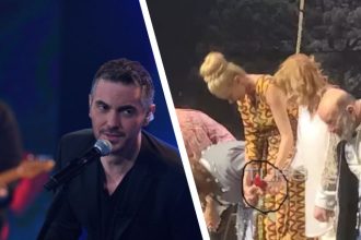 Ο Μιχάλης Χατζηγιάννης στη Ζέτα Μακρυπούλια – Η τρυφερή κίνηση στην πρωταγωνίστρια