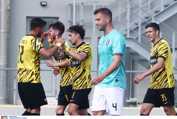 Συνετρίβη στα Σπάτα από την ΑΕΚ Β' η Παναχαϊκή