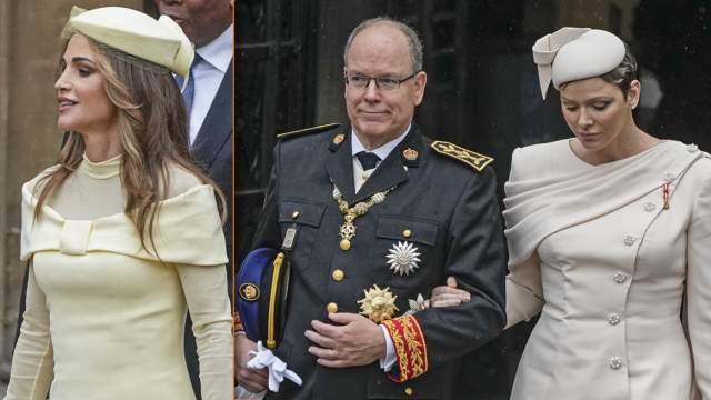 Στέψη του Καρόλου: Οι γαλαζοαίματες εμφανίσεις