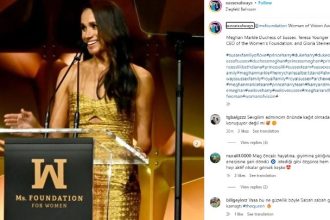 Η Μέγκαν Μαρκλ παρέλαβε το βραβείο «Woman of Vision»