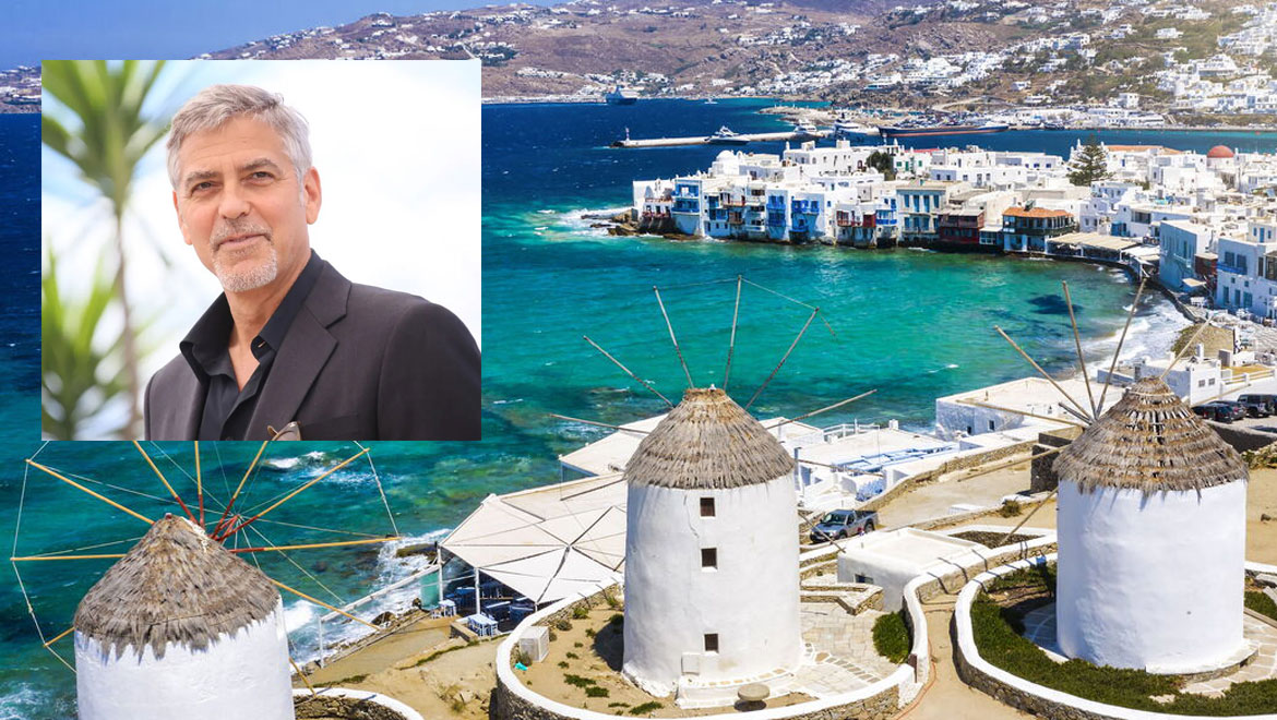 Στη Μύκονο ο George Clooney!