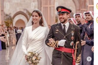 Η Ρατζούα Αλ Σάιφ με μοντέρνο νυφικό δια χειρός Έλι Σάαμπ