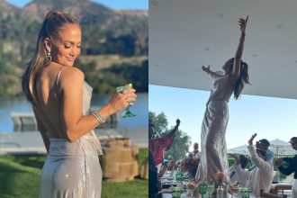Τζένιφερ Λόπεζ: Έγινε 54 και… χόρευε στα τραπέζια με διάφανο φόρεμα