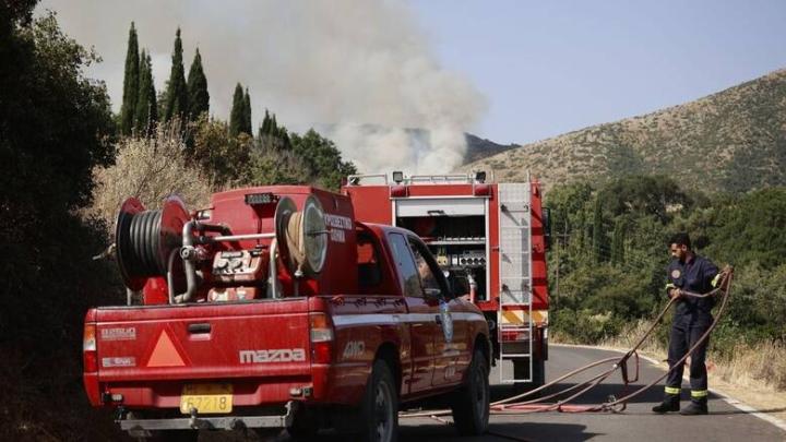 Μία σύλληψη για πρόκληση πυρκαγιάς από αμέλεια στο Παλαιοχώρι Μάνδρας