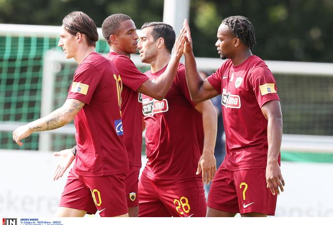 Η ΑΕΚ έριξε "πεντάρα" στη Σαχτάρ σε φιλικο παιχνίδι