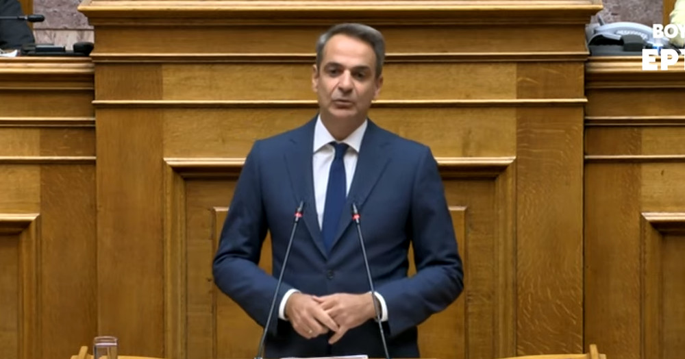 Μητσοτάκης: «Δίνουμε ένα μισθό επιπλέον για κάθε δημόσιο υπάλληλο και το ΠΑΣΟΚ και ο ΣΥΡΙΖΑ καταψηφίζουν»
