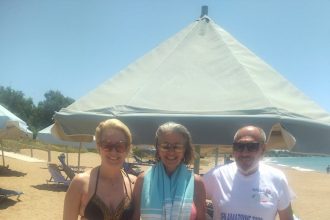 Στην Κουρούτα η ηθοποιός Λουκία Παπαδάκη