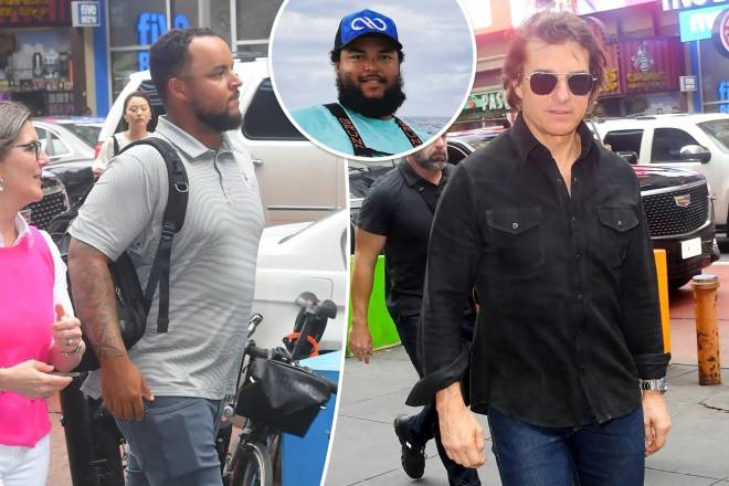 Σπάνια δημόσια εμφάνιση του Τομ Κρουζ με τον γιο του Κόνορ στη Νέα Υόρκη