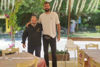Ο σούπερ σταρ του μπάσκετ Νίκολα Μίροτιτς στα Καλάβρυτα!