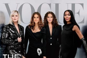 Κάμπελ, Κρόφορντ, Εβαντζελίστα και Τέρλινγκτον ξανά εξώφυλλο στη Vogue