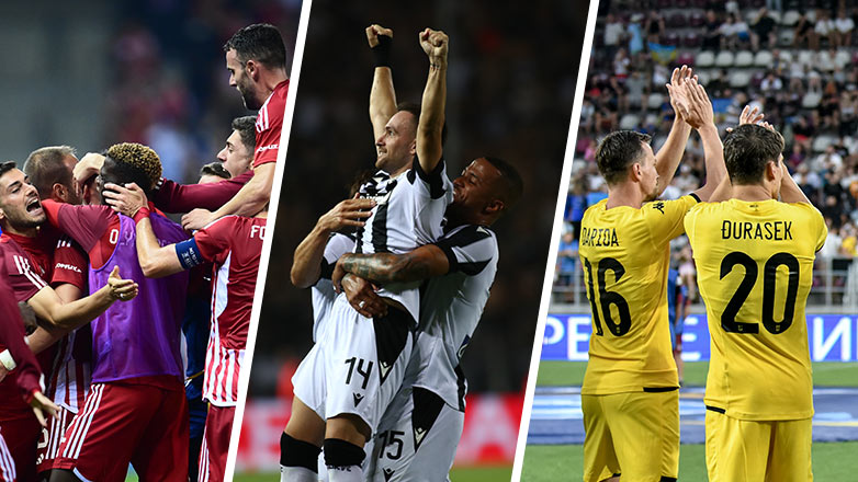 Πέρασαν Ολυμπιακός και ΠΑΟΚ - Αποκλείστηκε ο Άρης