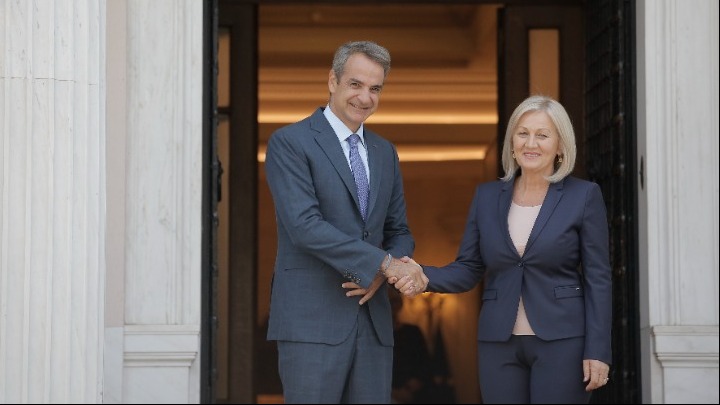 Κυριάκος Μητσοτάκης: Συνάντηση με την πρόεδρο του υπουργικού συμβουλίου της Βοσνίας – Ερζεγοβίνης