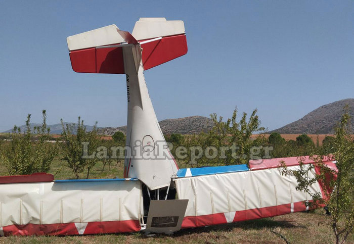 Λίγο μετά την απογείωση κατέπεσε το μονοκινητήριο αεροσκάφος στη Θήβα - Πατέρας ενός βρέφους ο 37χρονος χειριστής που σκοτώθηκε