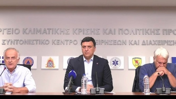 Έκτακτη ενημέρωση για την κακοκαιρία - Κικίλιας: Οι πολίτες να ακούσουν τις οδηγίες των αρχών - Τέσσερις οι αγνοούμενοι