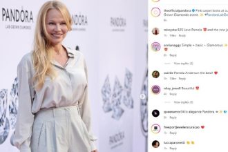 Η Πάμελα Άντερσον χωρίς μακιγιάζ σε εκδήλωση για το «νέο κεφάλαιο» της ζωής της