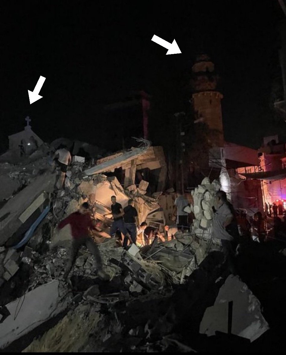 Βομβαρδισμός ελληνορθόδοξης εκκλησίας στη Γάζα: 17 οι νεκροί, λέει η Παλαιστίνια υπουργός Υγείας