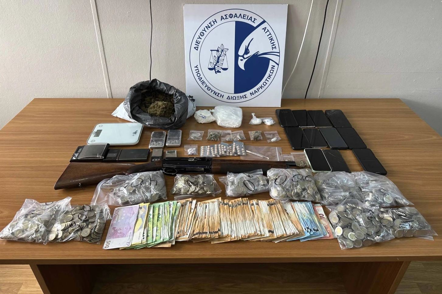 Μεγάλο κύκλωμα διακίνησης ναρκωτικών εξάρθρωσε η ΕΛ.ΑΣ.