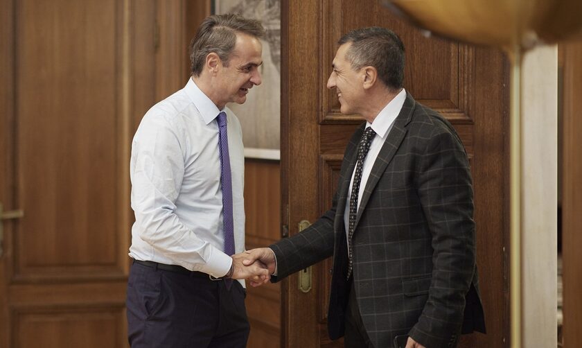 Κυριάκος Μητσοτάκης: Συναντήθηκε με τον Δημήτρη Κουρέτα - «Συνεργασία για την ανασυγκρότηση της Θεσσαλίας»