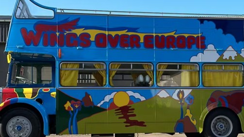 Πολ ΜακΚάρτνεϊ & Wings: Το θρυλικό λεωφορείο της πρώτης τους περιοδείας πωλείται σε δημοπρασία