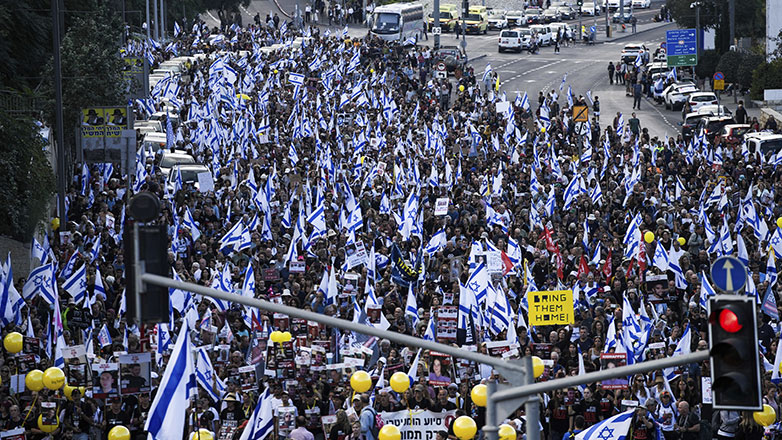 Ισραήλ: Υπό πίεση η κυβέρνηση – Στην Ιερουσαλήμ η μεγάλη πορεία με αίτημα την απελευθέρωση των ομήρων