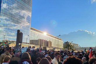 Βέλγιο: Χιλιάδες άνθρωποι συμμετείχαν σε πορεία υπέρ των Παλαιστινίων στις Βρυξέλλες