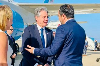 Μεσανατολικό και θαλάσσιος διάδρομος στο επίκεντρο της συνάντησης Μπλίνκεν-Χριστοδουλίδη