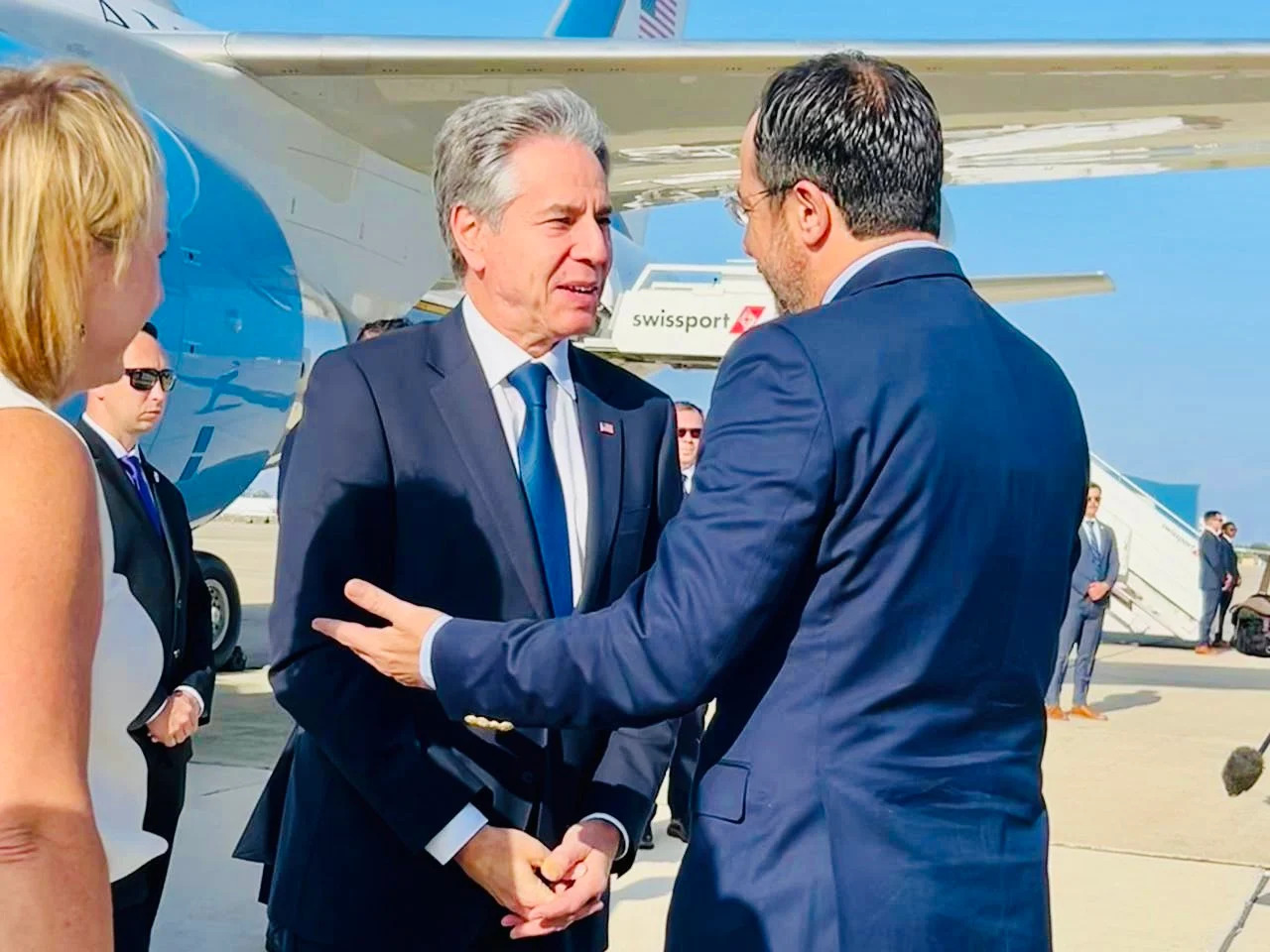 Μεσανατολικό και θαλάσσιος διάδρομος στο επίκεντρο της συνάντησης Μπλίνκεν-Χριστοδουλίδη