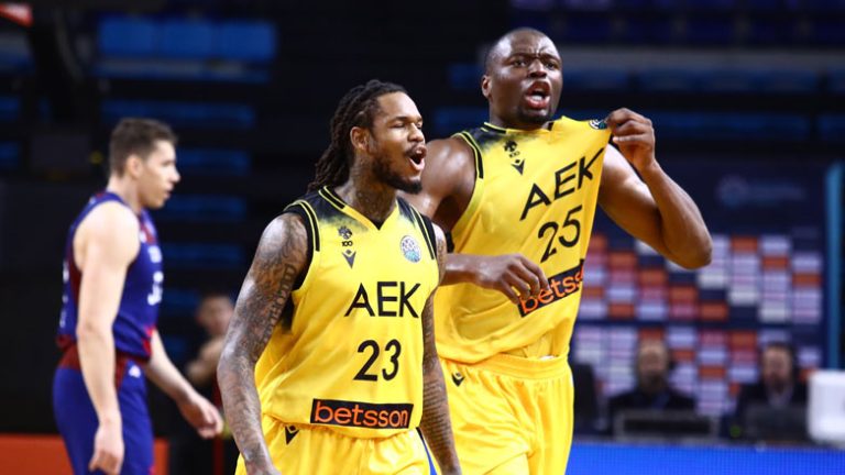 Basketball Champions League: Συνεχίζει αήττητη η ΑΕΚ, 86-64 την Σέτσιν