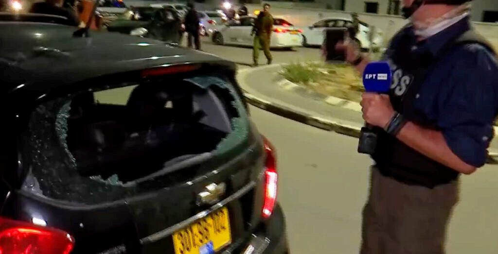 Πόλεμος στο Ισραήλ: Επίθεση με ρουκέτα στη Σντερότ στο σημείο που βρίσκονται δημοσιογράφοι - Ανάμεσα τους και Έλληνες (ΒΙΝΤΕΟ)