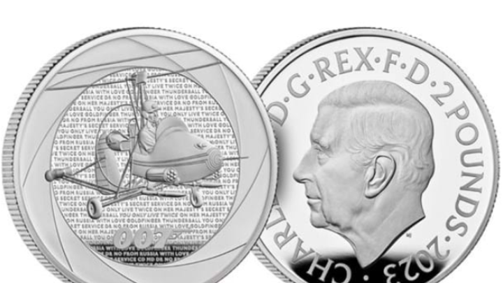 Η Βρετανία κυκλοφορεί νομίσματα με τον Τζέιμς Μποντ