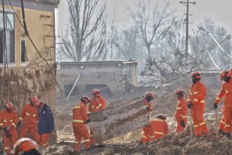 Κίνα: Αυξάνεται ο αριθμός των νεκρών μετά τον σεισμό μεγέθους 6,2 Ρίχτερ