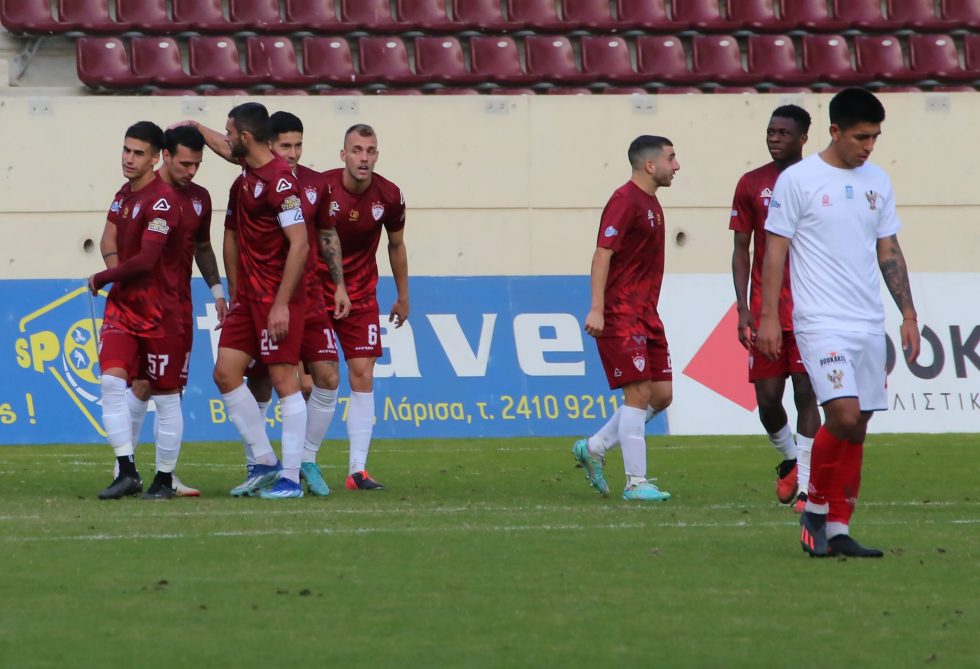 «Τριάρα» για την ΑΕΛ - Νίκη με ανατροπή για τη Νίκη Βόλου επί του ΠΑΟΚ Β’